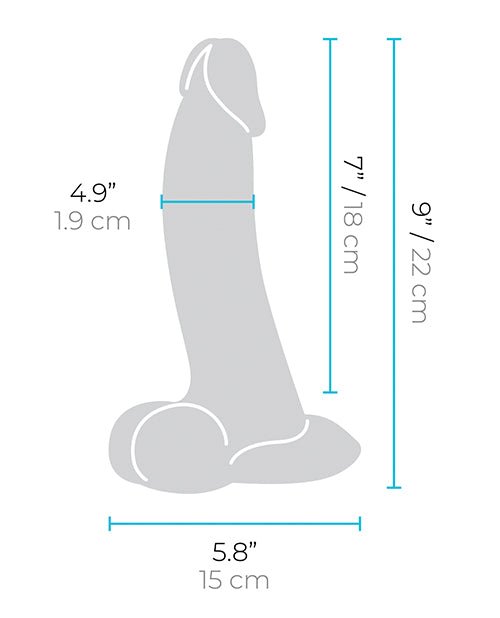 b - Vibe Slipskin 9" Curvy - Cream | Shop Lowest Prices at Funlove.com