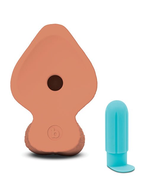 b - Vibe Slipskin 9" Girthy - Mocha | Shop Lowest Prices at Funlove.com