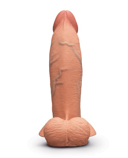 b - Vibe Slipskin 9" Girthy - Mocha | Shop Lowest Prices at Funlove.com