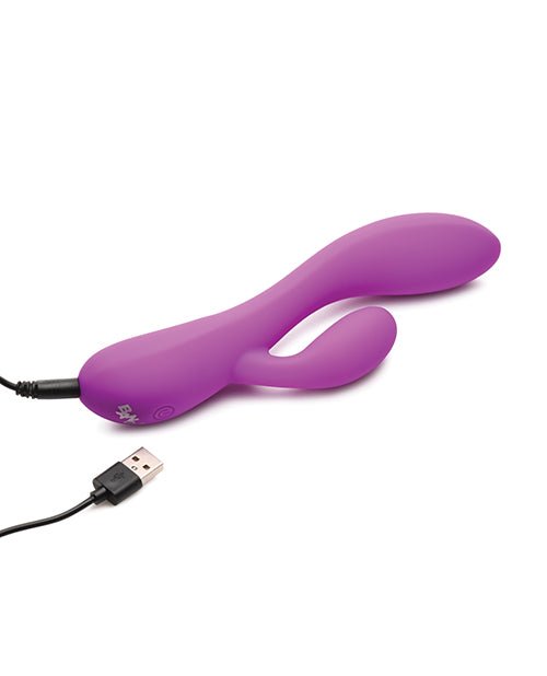Bang! 10X Flexible Silicone Rabbit - Purple | Shop Lowest Prices at Funlove.com