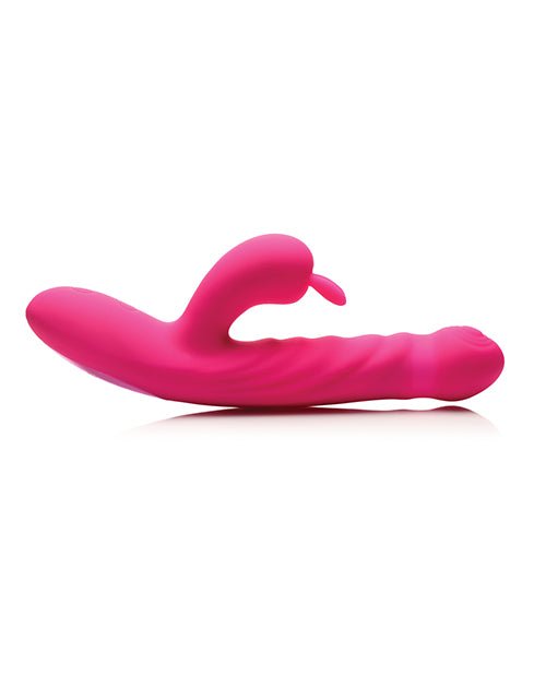 Bang! 10X Thrusting & Vibrating Rabbit - Pink | Shop Lowest Prices at Funlove.com