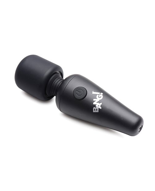 Bang! 10X Vibrating Mini Silicone Wand - Black | Shop Lowest Prices at Funlove.com