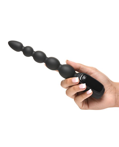 Bang! Digital Silicone Anal Beads - Black | Shop Lowest Prices at Funlove.com