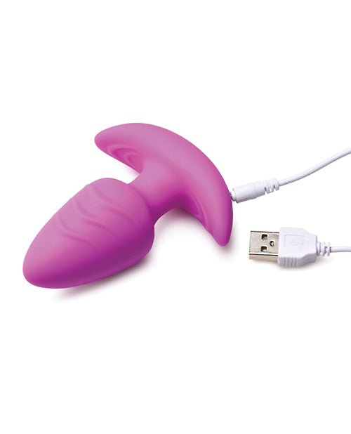 Bang! Rotating & Vibrating Tapered Butt Plug with Remote | Shop Lowest Prices at Funlove.com