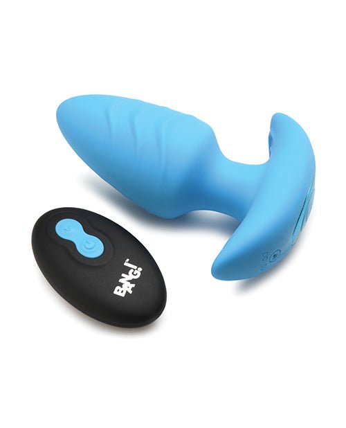 Bang! Rotating & Vibrating Tapered Butt Plug with Remote | Shop Lowest Prices at Funlove.com
