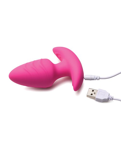 Bang! Rotating & Vibrating Tapered Butt Plug with Remote | Shop Lowest Prices at Funlove.com