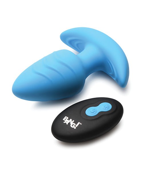 Bang! Rotating & Vibrating Tapered Butt Plug with Remote | Shop Lowest Prices at Funlove.com