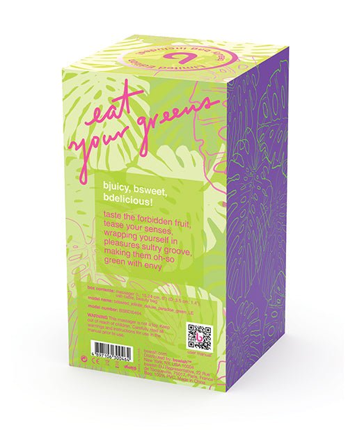 Bdesired Infinite Deluxe LE Paradise Vibrator - Green | Shop Lowest Prices at Funlove.com