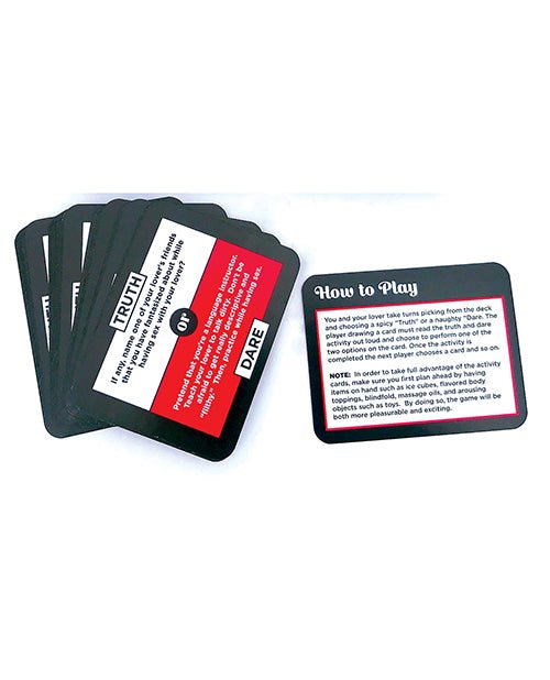 Bedroom Truth Or Dare Card Game | Shop Lowest Prices at Funlove.com