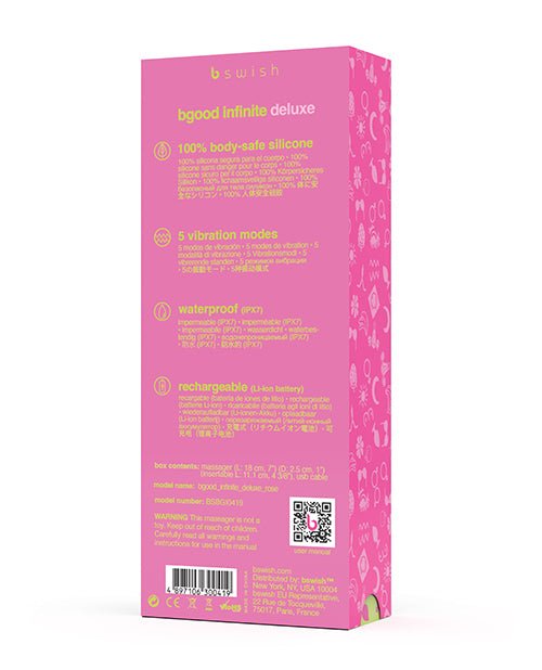 Bgood Infinite Deluxe Vibrator | Shop Lowest Prices at Funlove.com