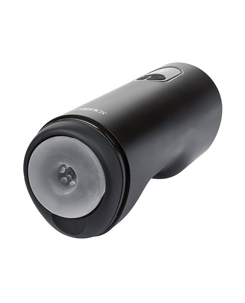Bionic Vibro Stroker w/Oscillation & Suction - Black | Shop Lowest Prices at Funlove.com