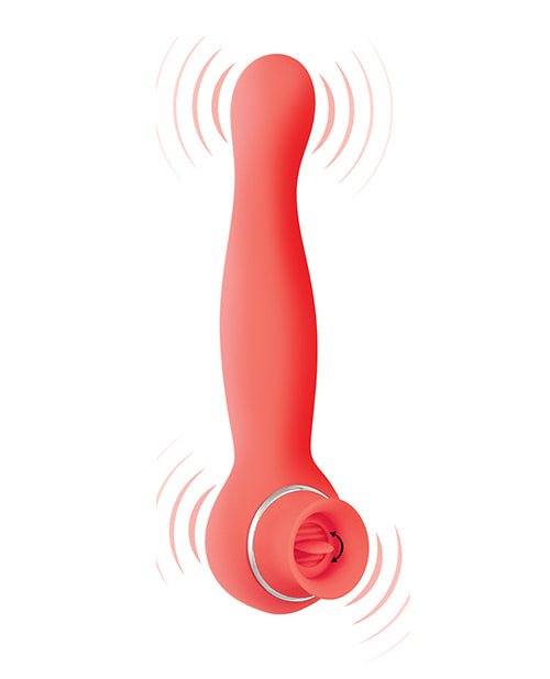 Blaze Luscious Licker Vibe - Coral | Shop Lowest Prices at Funlove.com