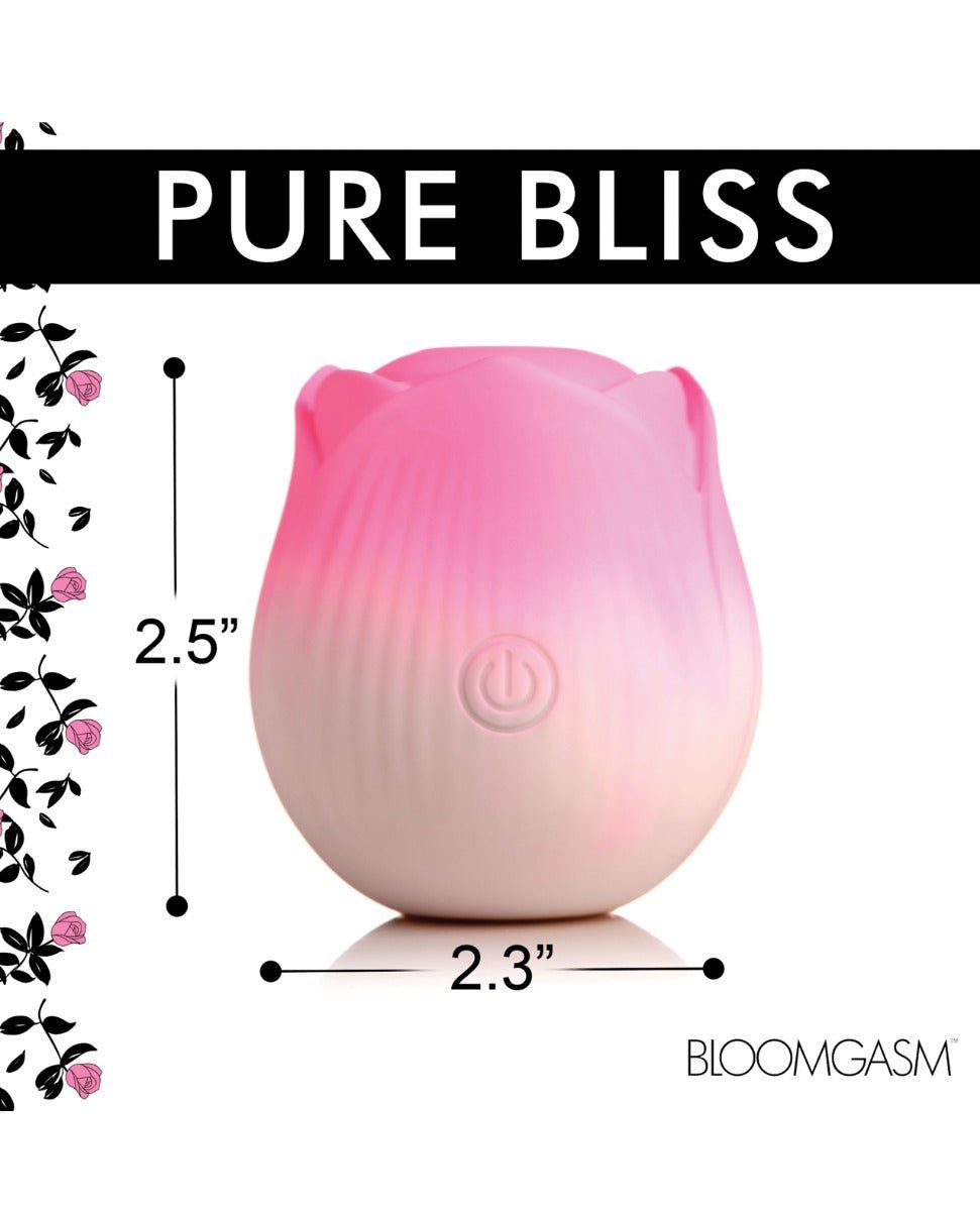Bloomgasm Pulsing Petals Throbbing Rose Stimulator - Pink | Shop Lowest Prices at Funlove.com