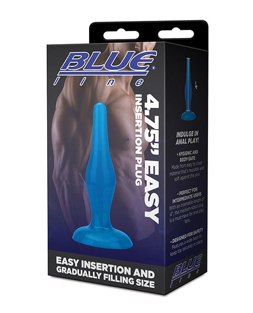Blue Line C & B 4.75" Easy Insertion Plug - Jelly Blue | Shop Lowest Prices at Funlove.com