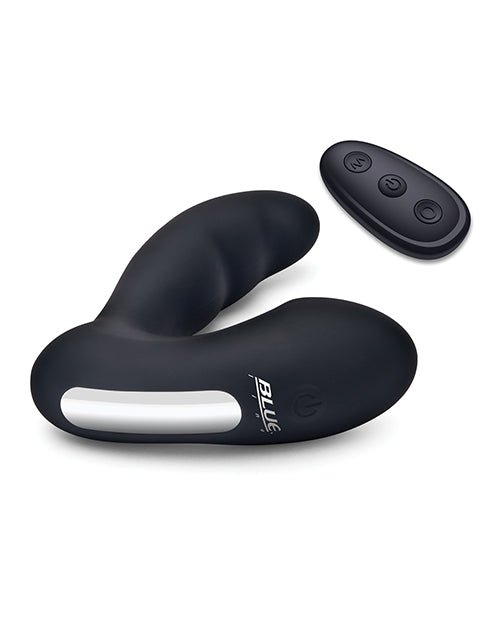 Blue Line Vibrating Prostate Prober w/Remote - Black | Shop Lowest Prices at Funlove.com