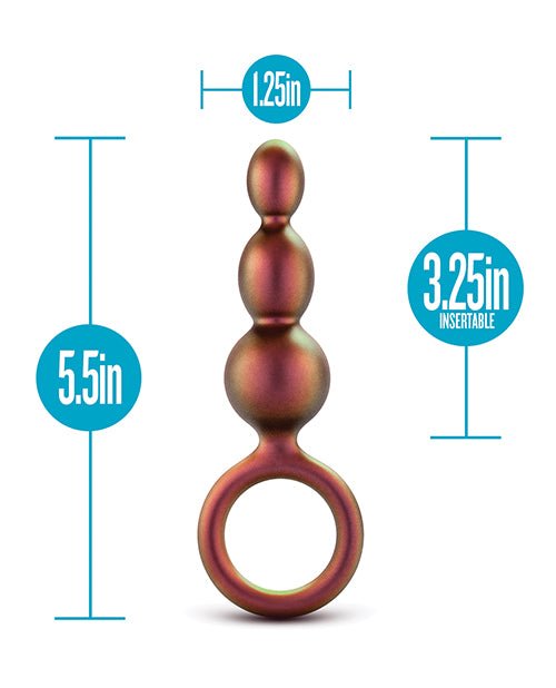 Blush Anal Adventures Matrix Beaded Loop Plug | Shop Lowest Prices at Funlove.com