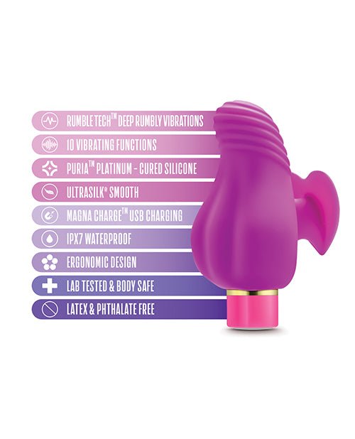 Blush Aria Erotic AF - Plum | Shop Lowest Prices at Funlove.com