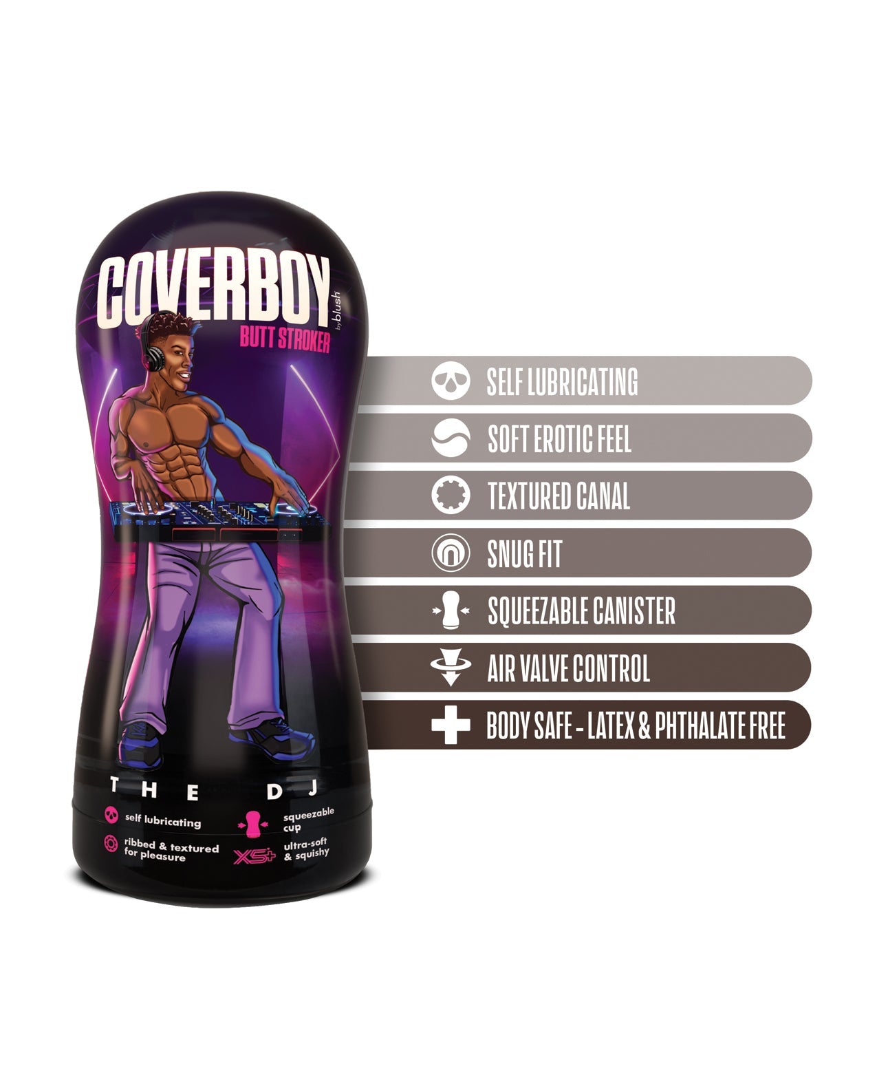 Blush Coverboy The DJ - Brown | Shop Lowest Prices at Funlove.com