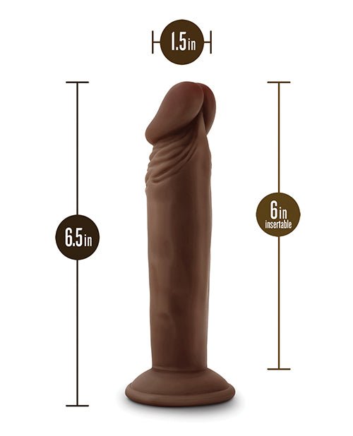 Blush Dr. Skin Plus 7" Posable Dildo | Shop Lowest Prices at Funlove.com