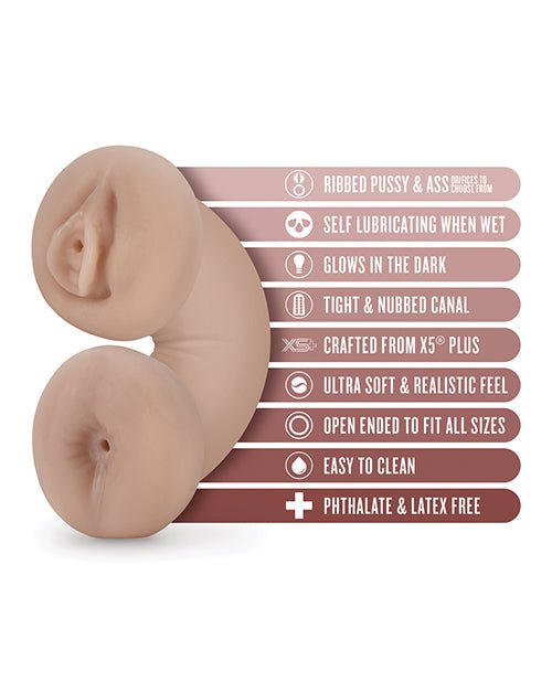 Blush EnLust Soft & Wet Glow - in - the - Dark Pussy & Ass Stroker - Tasha | Shop Lowest Prices at Funlove.com