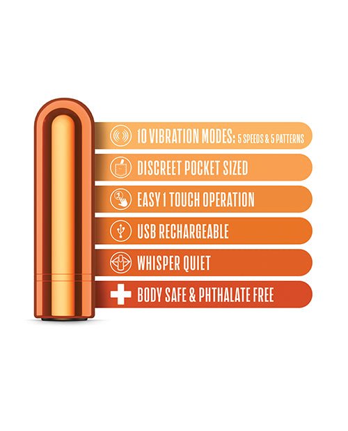 Blush Kool Vibes Mini Rechargeable Bullet | Shop Lowest Prices at Funlove.com