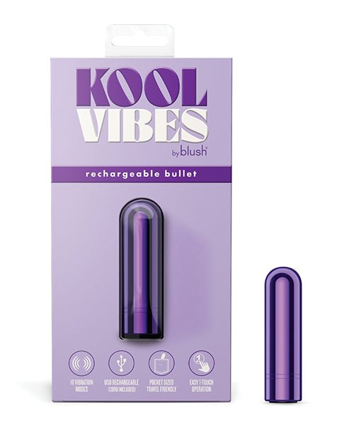 Blush Kool Vibes Mini Rechargeable Bullet | Shop Lowest Prices at Funlove.com