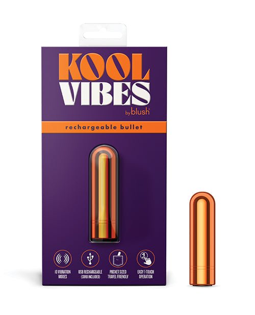 Blush Kool Vibes Mini Rechargeable Bullet | Shop Lowest Prices at Funlove.com