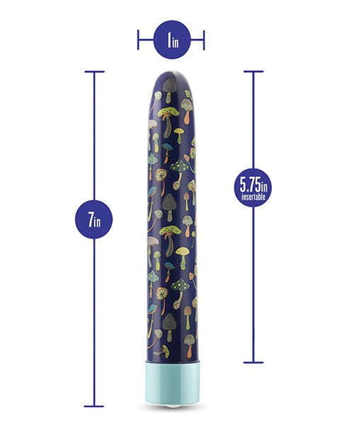 Blush Limited Addiction Dreamscape 7" Rechargeable Vibe - Blue | Shop Lowest Prices at Funlove.com