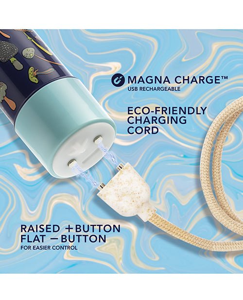 Blush Limited Addiction Dreamscape 7" Rechargeable Vibe - Blue | Shop Lowest Prices at Funlove.com