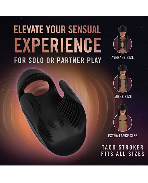 Blush M For Men - Lickety Split - Vibrating Penis Head Stimulator - Black | Shop Lowest Prices at Funlove.com