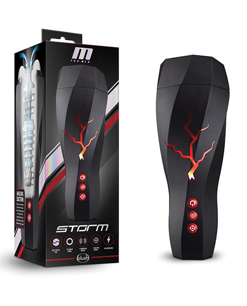 Blush M for Men Storm Suction Powered Stroker | Shop Lowest Prices at Funlove.com