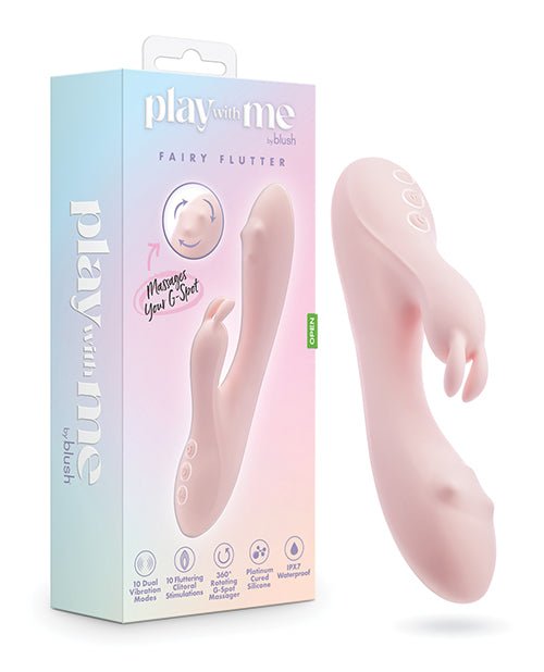 Blush Play With Me Fairy Flutter Rabbit Vibrator | Shop Lowest Prices at Funlove.com