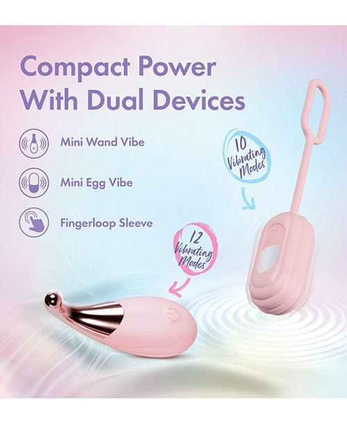 Blush Play With Me Wanderlust 4 Piece Vibrator Set - Pink | Shop Lowest Prices at Funlove.com