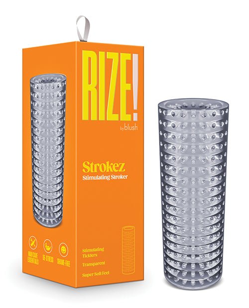 Blush Rize Strokez - Clear | Shop Lowest Prices at Funlove.com