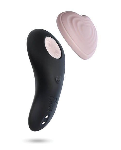 Blush Temptasia Heartbeat Panty Vibe w/Remote - Pink & black | Shop Lowest Prices at Funlove.com