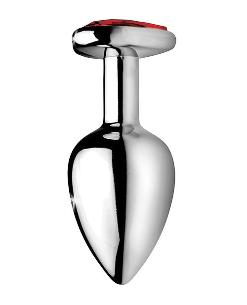 Booty Sparks Red Heart Gem - Medium Anal Plug | Shop Lowest Prices at Funlove.com