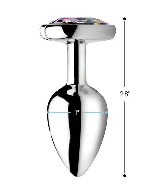 Bootysparks Rainbow Prism Heart Anal Plug | Shop Lowest Prices at Funlove.com
