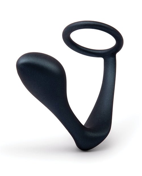 BVibe Butties Ringer Cock Ring & Prostate Plug in Black | Shop Lowest Prices at Funlove.com