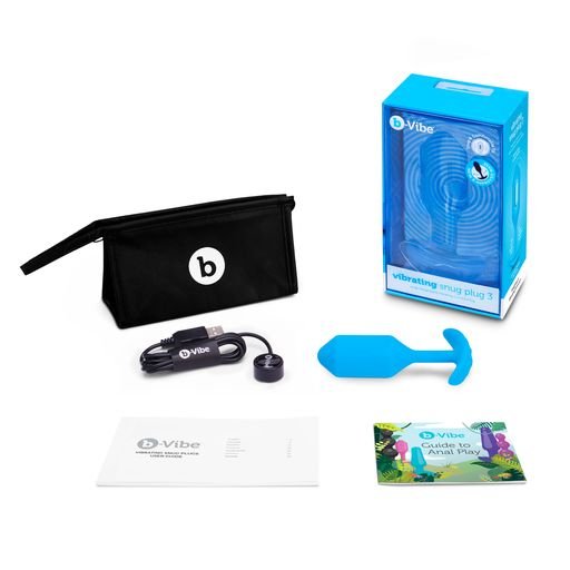 BVibe Vibrating Weighted Snug Plug 3 | Shop Lowest Prices at Funlove.com