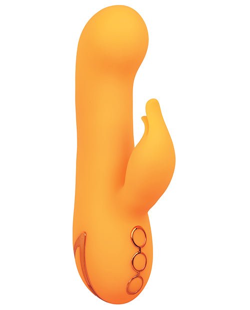 California Dreaming Montecito Muse Dual Stimulation Vibe - Orange | Shop Lowest Prices at Funlove.com