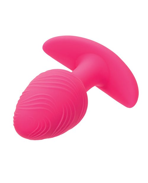 Cheeky Glow in the Dark Vibrating Butt Plug - Pink | Shop Lowest Prices at Funlove.com