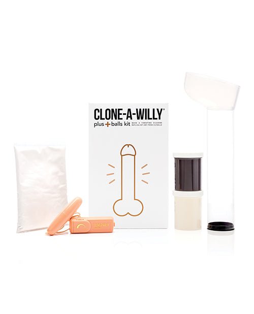 Clone - A - Willy Plus+ Balls Kit - Deep Skin Tone | Shop Lowest Prices at Funlove.com