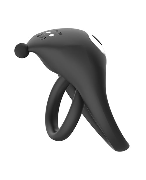 Cock Power Remote Control Pleasure Ring - Black | Shop Lowest Prices at Funlove.com