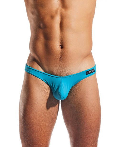 Cocksox Enhancing Pouch Brief - Turquoise MD | Shop Lowest Prices at Funlove.com
