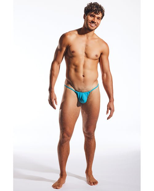 Cocksox Enhancing Pouch Slingshot - Turquoise SM | Shop Lowest Prices at Funlove.com