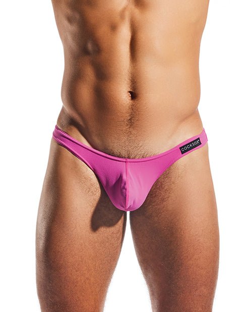 Cocksox Enhancing Pouch Thong - Fuchsia SM | Shop Lowest Prices at Funlove.com