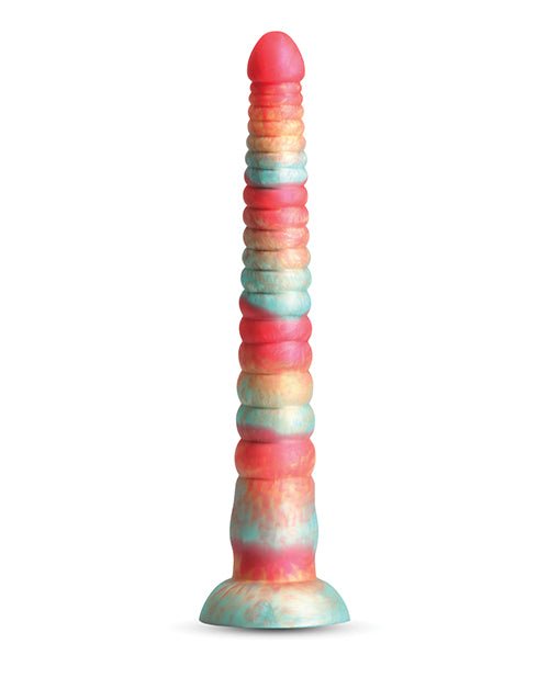 Colours Stacked 12" Dildo - Red/Gold | Shop Lowest Prices at Funlove.com