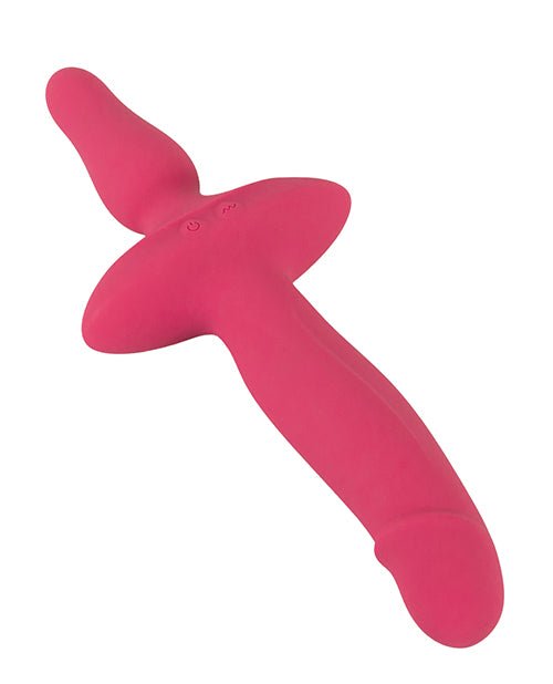 Couples Choice 2in1 Vaginal & Anal Vibrator - Pink | Shop Lowest Prices at Funlove.com
