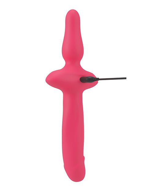 Couples Choice 2in1 Vaginal & Anal Vibrator - Pink | Shop Lowest Prices at Funlove.com