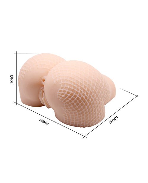 Crazy Bull Anal & Vagina Masturbator - Ivory | Shop Lowest Prices at Funlove.com
